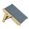 VEVOR Wood Pet Stairs/Pet Steps, 2-in-1 Foldable Wooden Dog Stair for Beds, Sofa and Cars, Dog Stairs & Ramp with 2 Steps for Small Medium Large Pet,